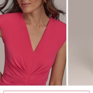 Donna Karan Pink Dress